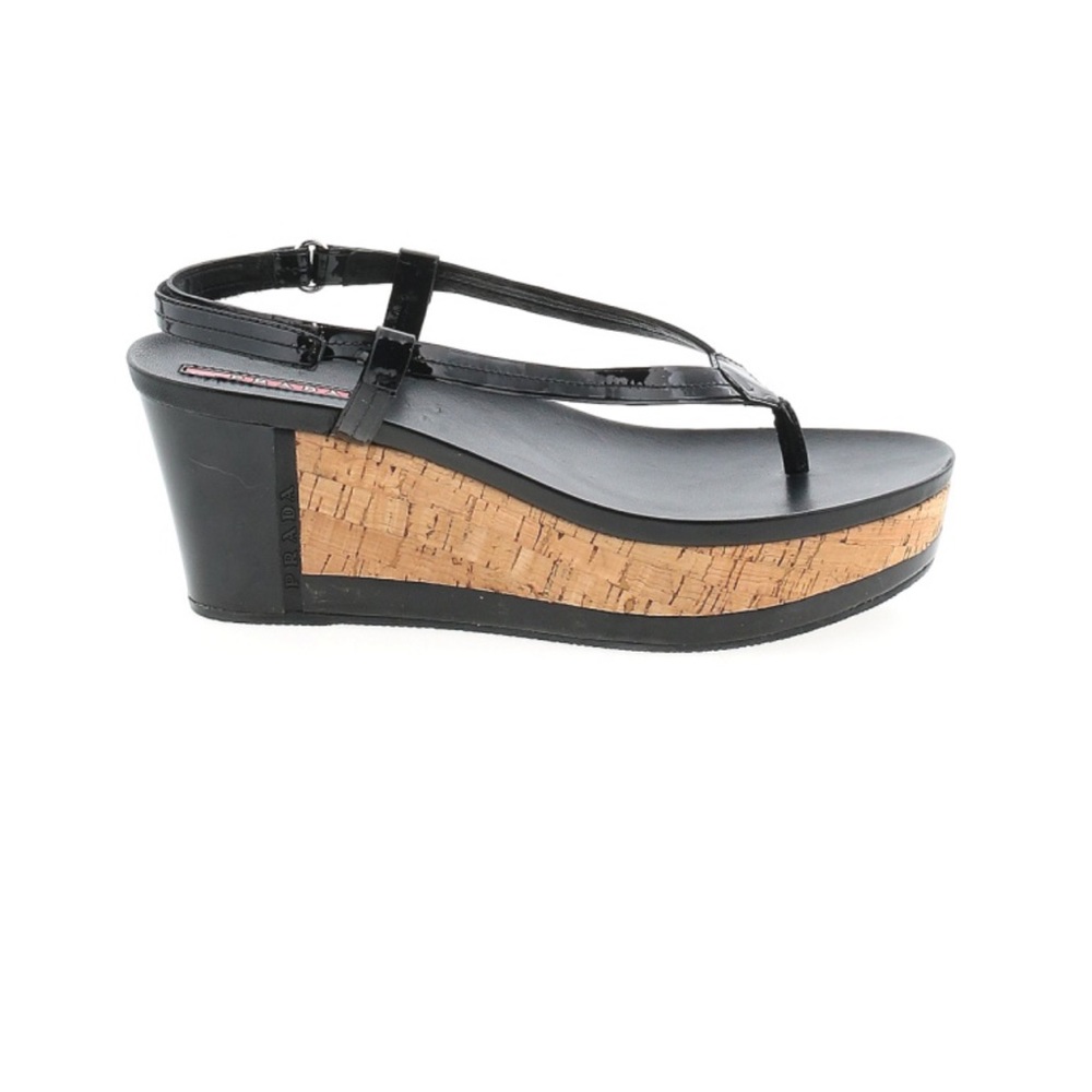 ✨Prada Linea Rossa Wedges